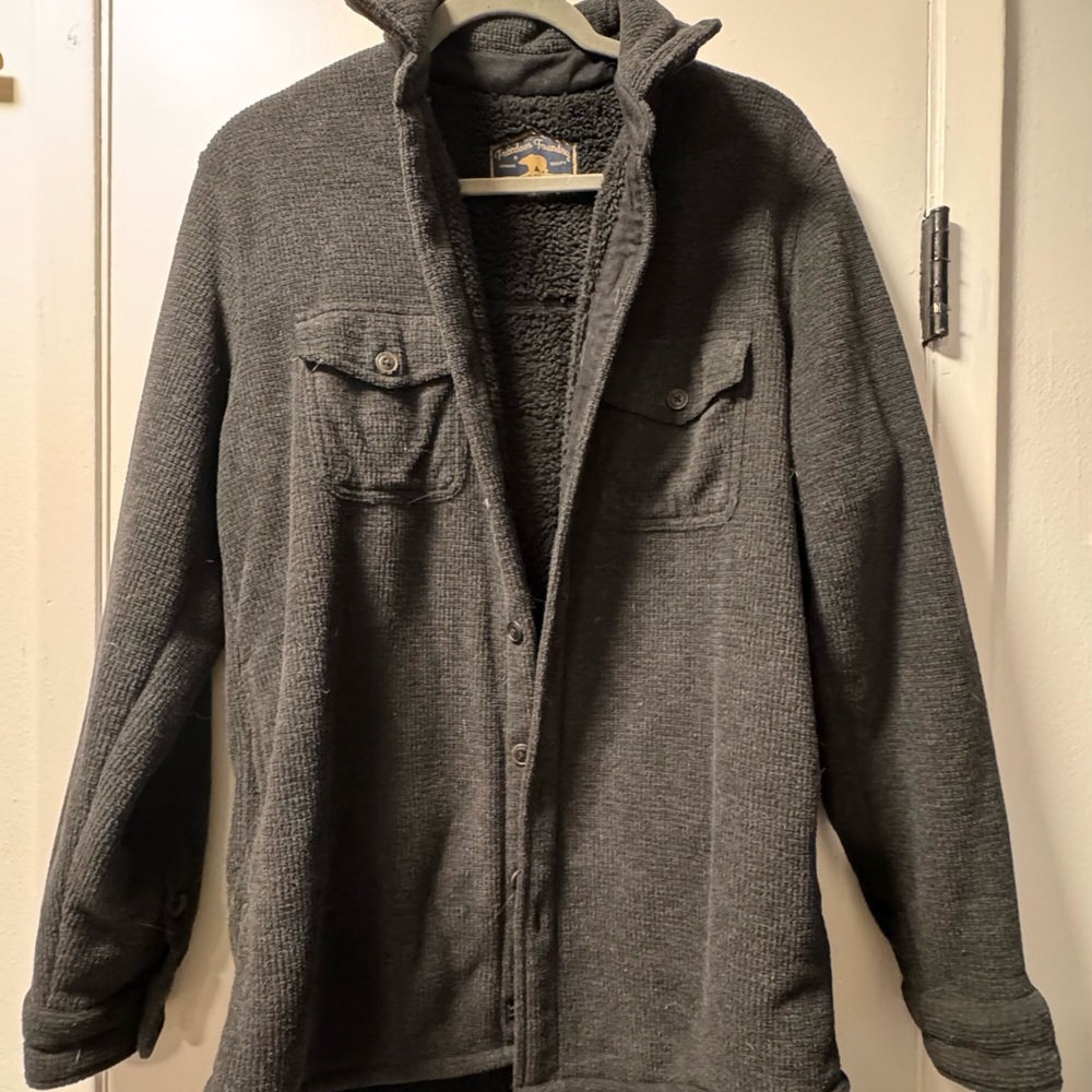 Gray Warm lined Shacket